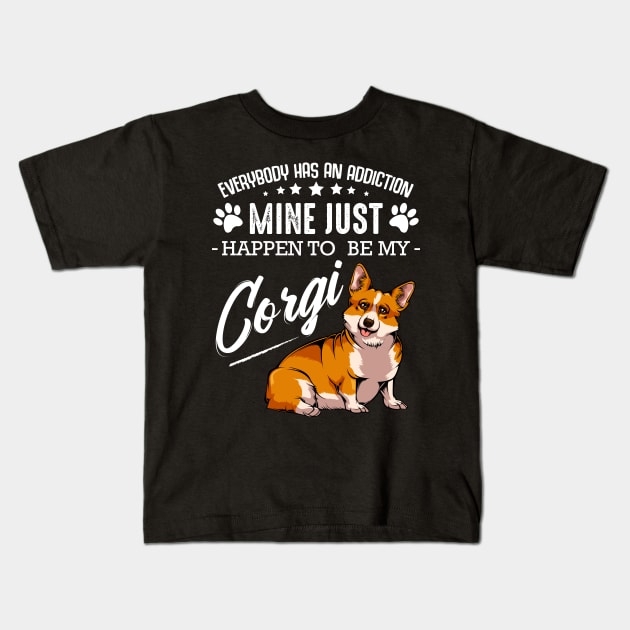 Cute Corgi Dog Funny Sayings Corgi - Welsh Corgi Kids T-Shirt by Lumio Gifts